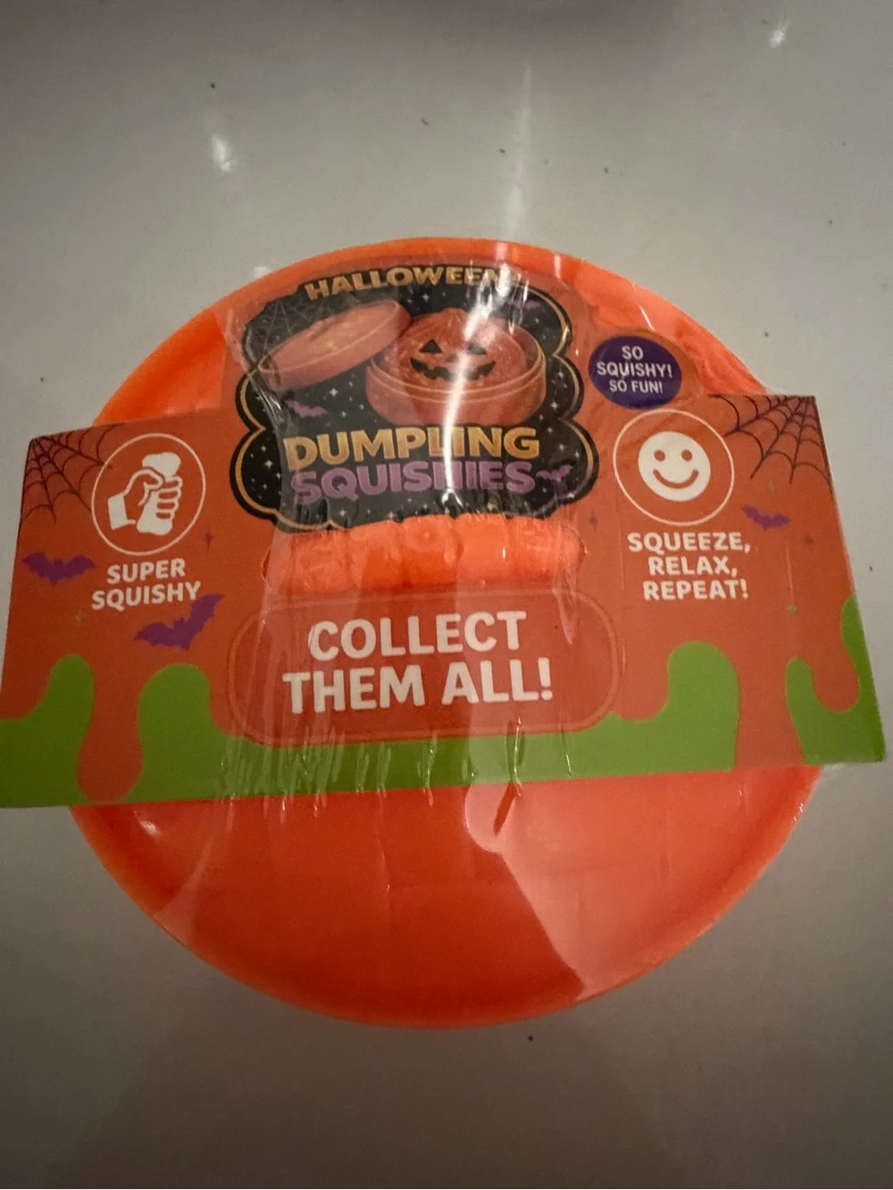 Halloween Mystery Dumpling Squishy Toy - Collect Them All!